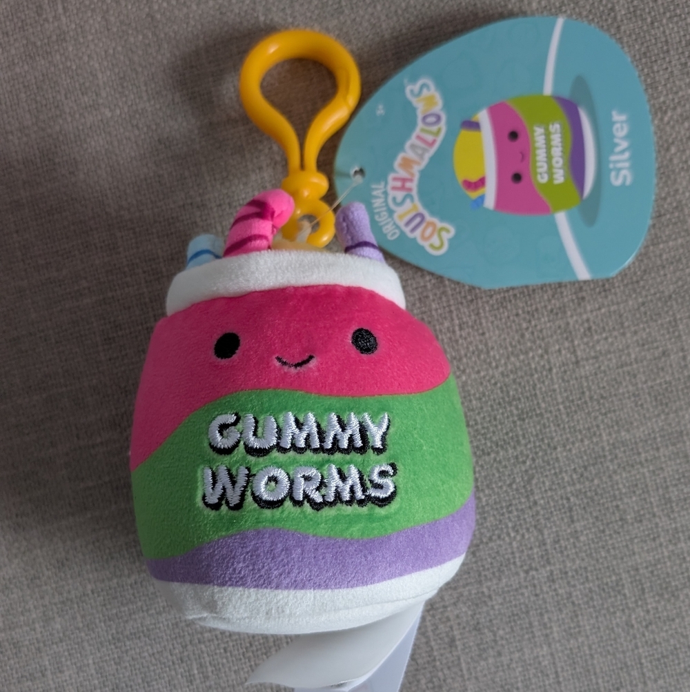NWT Squishmallows (Silver) Gummy Worms S3 #1868